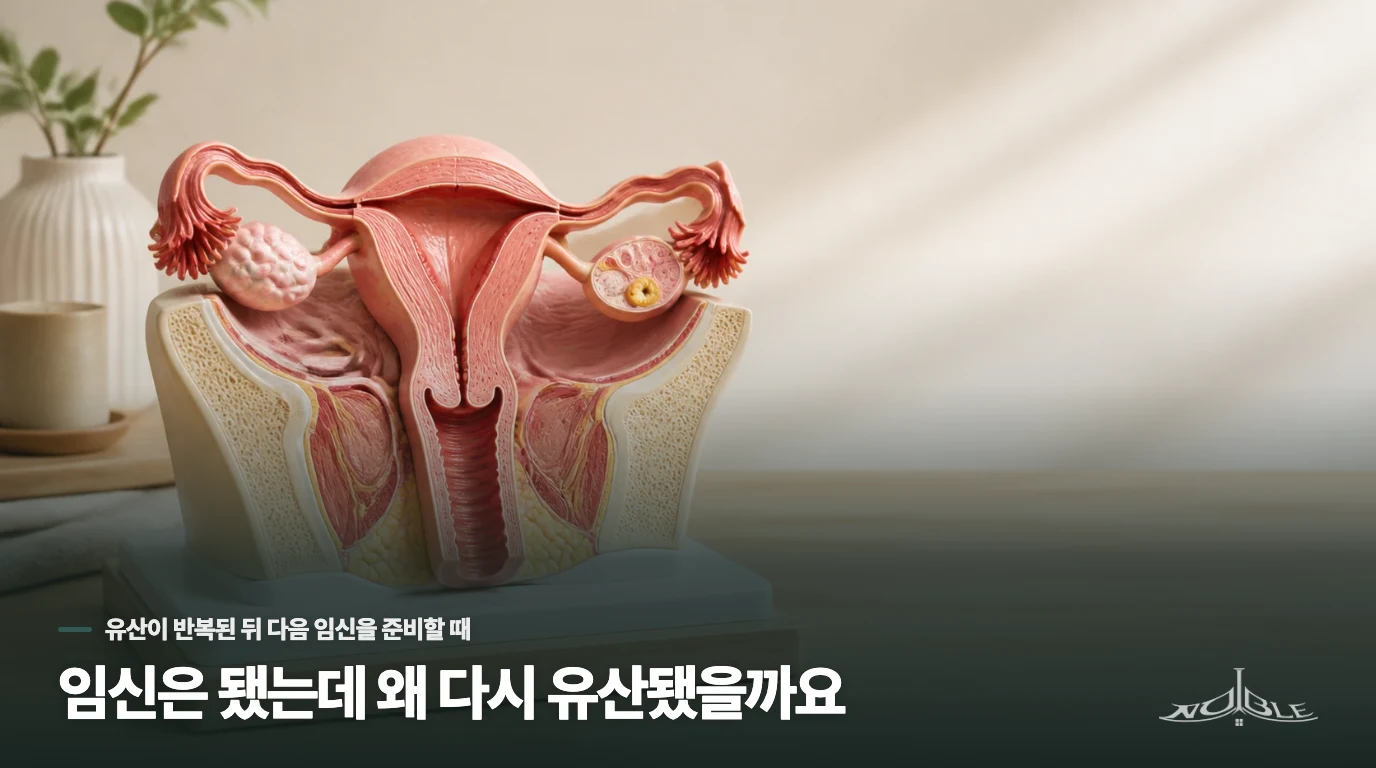 임신은 됐는데 왜 다시 유산됐을까요