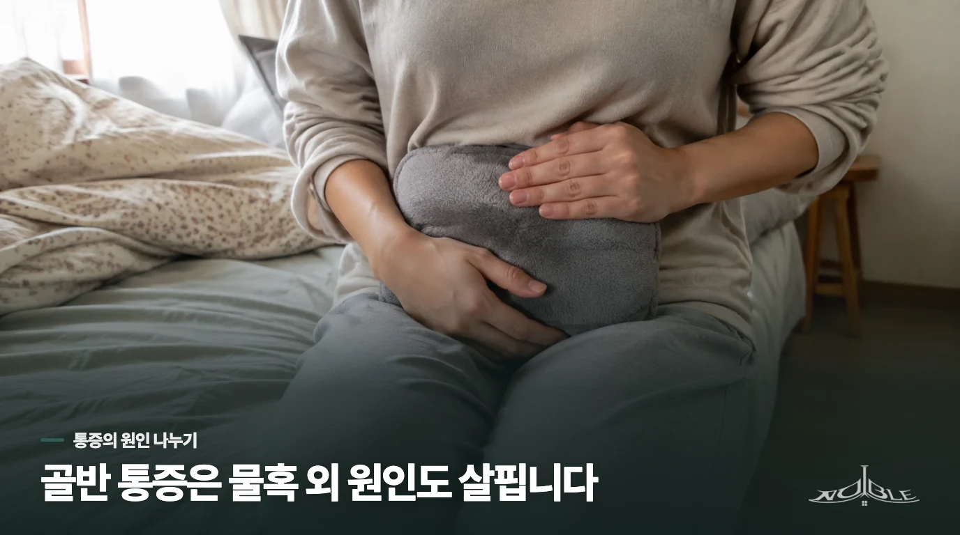 골반 통증이 모두 난소물혹 때문인 것은 아닙니다
