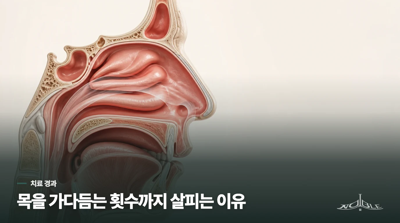 목을 가다듬는 횟수까지 살피는 이유
