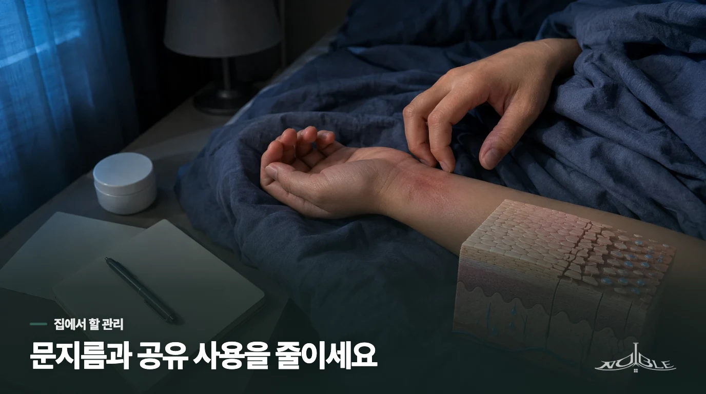 세안과 개인용품에서도 피부 자극을 낮추세요
