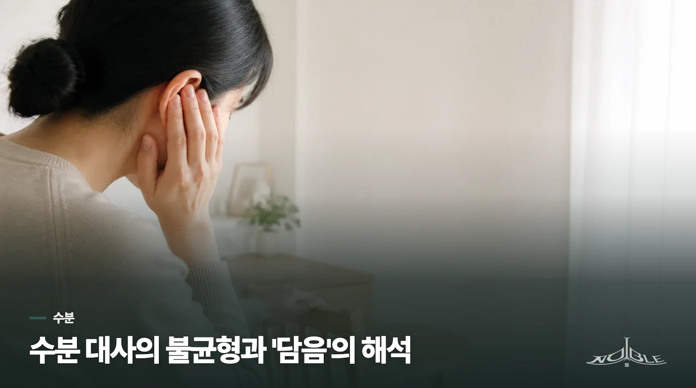 수분 대사의 불균형과 '담음'의 해석